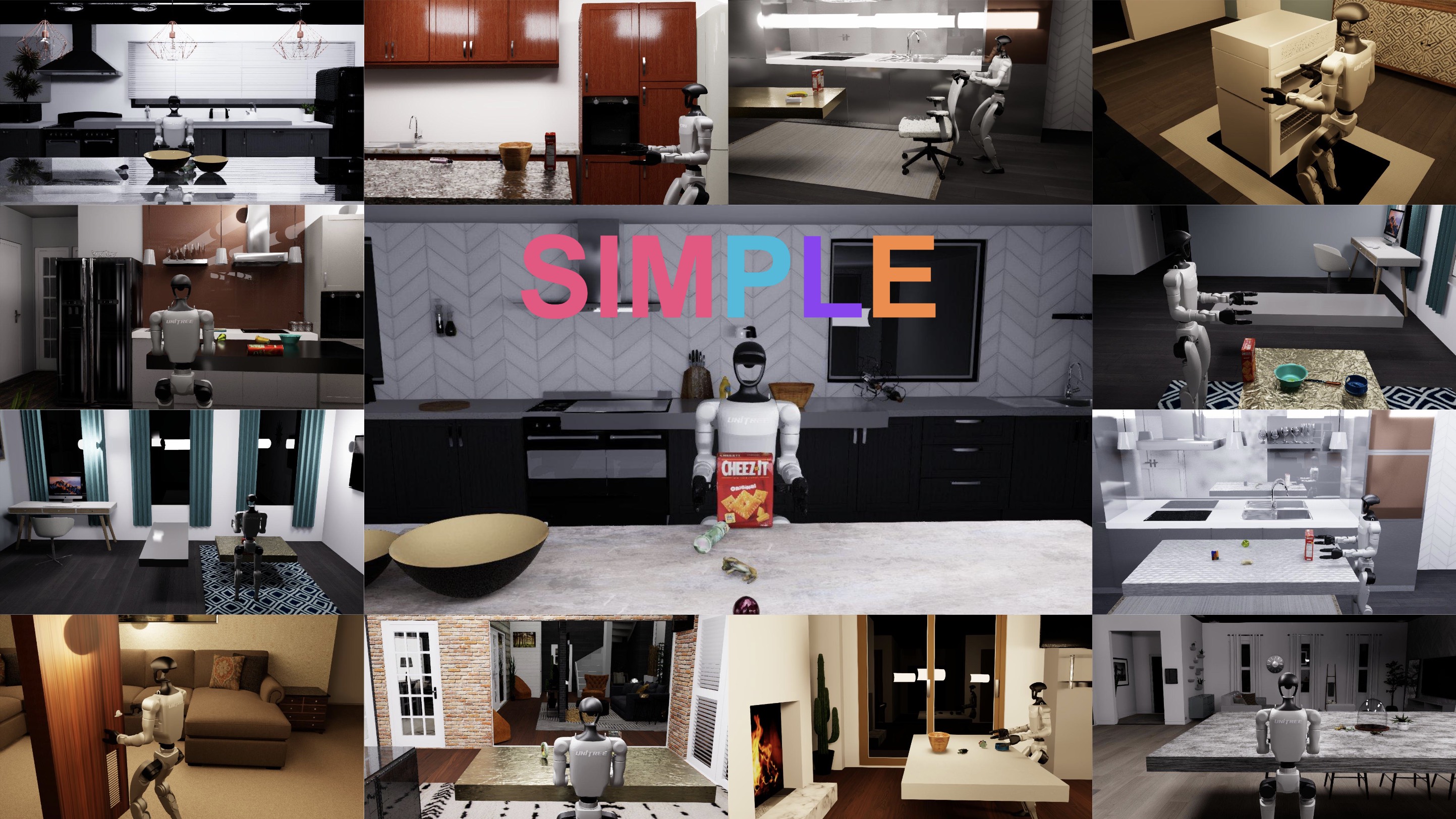 SIMPLE: Simulation-Based Policy Learning and Evaluation for Humanoid Loco-manipulation